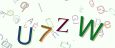 This is a captcha-picture. It is used to prevent mass-access by robots. (see: www.captcha.net)